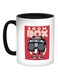 A Classic Recorder Printed Coffee Mug White/Red/Black 11ounce