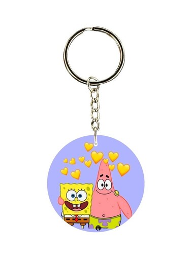 Cartoon Printed Keychain