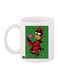 The Simpsons Printed Coffee Mug White/Green/Red