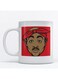 2PAC Printed Mug White/Red/Brown