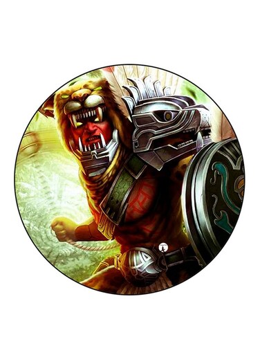 Smite Printed Fridge Magnet Round Multicolour
