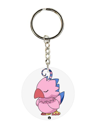 The Anime Digimon Printed Keychain