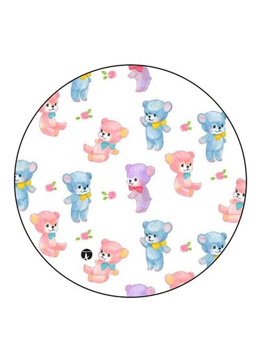 Bears Printed Fridge Magnet Multicolour