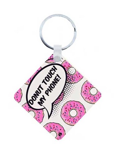 English phrases Wooden Keychain