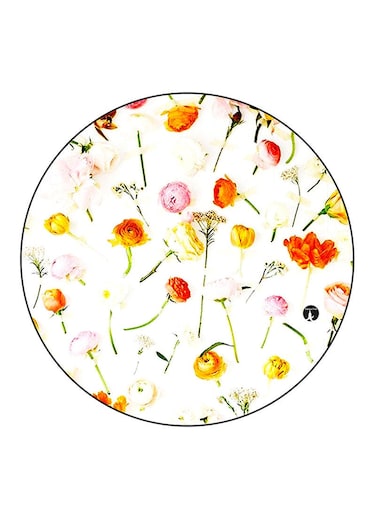 Flowers Printed Fridge Magnet Multicolour