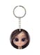 Cartoon Printed Single Sided Pocket Keychain