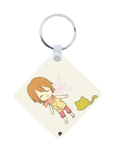 Digimon Anime Wooden Keychain