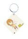 Digimon Anime Wooden Keychain