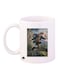 Uncharted Video Game Printed Mug White/Blue/Black Standard Size
