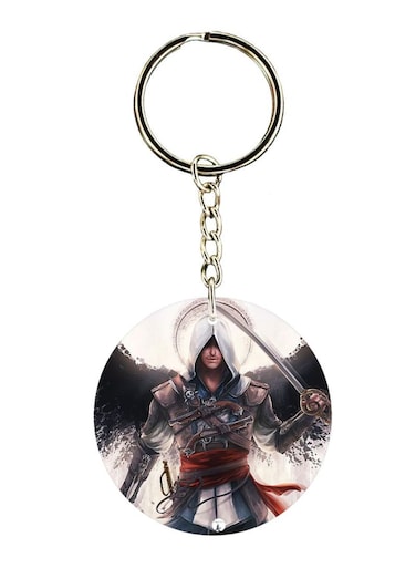 Double Sided Assassin's Creed Printed Keychain