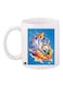 Adventure Time Printed Mug White/Blue/Yellow Standard Size