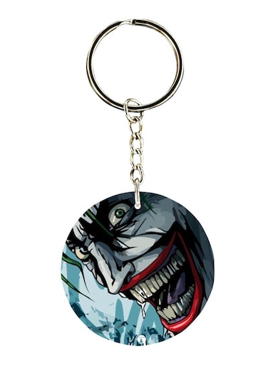 Joker Printed Keychain