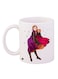 Anna Printed Coffee Mug White/Pink/Purple 11ounce