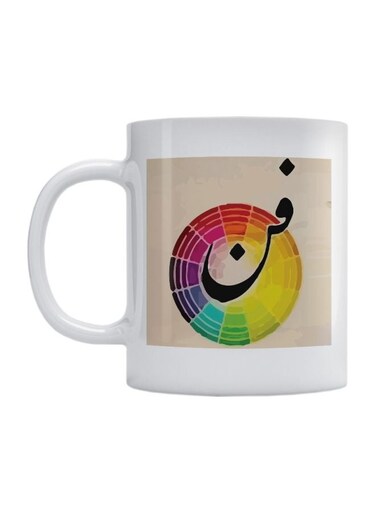 Art Printed Coffee Mug Multicolour