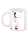 Girl Printed Coffee Mug White/Pink/Black 11ounce
