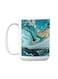 Premium Printed Ceramic Coffee Mug Multicolour 350ml