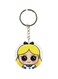 Cartoon Girl Printed Keychain