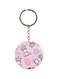 Unicorn Printed Single Sided Keychain