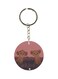 Single Sided Cartoon Themed Keychain