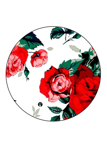 Flowers Printed Fridge Magnet Multicolour