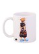 Video Game Kingdom Hearts Printed Mug White/Orange/Blue