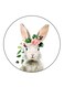 Rabbit Printed Fridge Magnet Multicolour