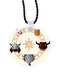 Printed Car Mirror Pendant