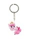 Cat Printed Dual Sided Keychain