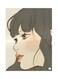 Metal Plate Of Korean Art Poster Grey Beige
