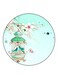 Floral Themed Fridge Magnet Green/White/Pink 5.5cm