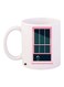 Window Printed Coffee Mug White/Grey/Pink