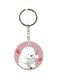 Bear Printed Dual Sided Keychain