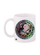 Kingdom Hearts Video Game Printed Mug White/Blue/Green 12ounce
