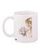 Printed Coffee Mug White/Pink/Yellow
