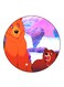 Disney Printed Fridge Magnet Round Multicolour