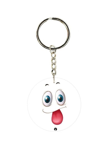 Cartoon Printed Keychain