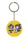 Double Sided Sonic Printed Keychain