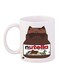 Nutella Printed Coffee Mug White/Brown/Red