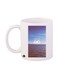 Phrase Printed Mug White/Blue Standard Size