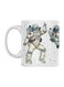 Printed Coffee And Tea Mug White/Blue/Red
