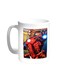 Iron Man Printed Coffee Mug White 11ounce