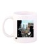 Video Game Scene Printed Coffee Mug White/Blue/Black