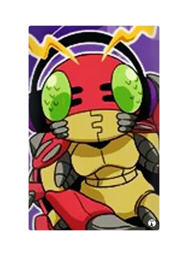 Printed Fridge Magnet Multicolour 8.5x0.4x5.5cm