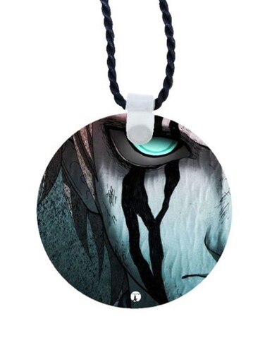 Anime Printed Car Mirror Pendant