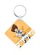 Digimon Anime Wooden Keychain