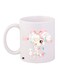 Cartoon Girl Printed Coffee Mug White/Pink/Blue 11ounce