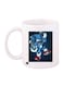 Sonic Character Printed Coffee Mug White/Blue/Red