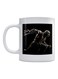 Mortal Kombat Printed Coffee Mug White/Brown/Black 350ml