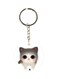 Cat Printed Keychain