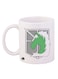 Attack On Titan Printed Mug White/Green/Grey 12ounce